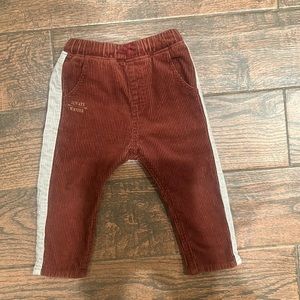 Zara Baby/Kids 100% cotton corduroy pants with functional pockets & drawstring